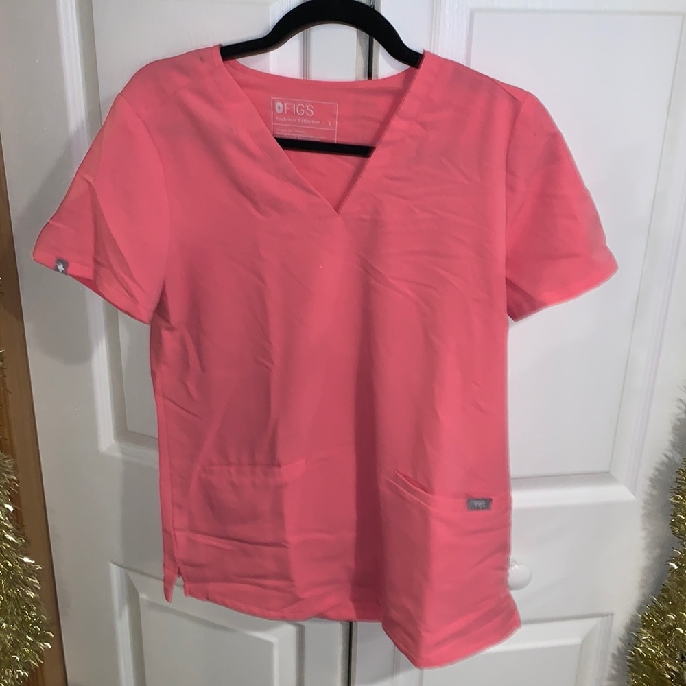 Rare pink figs scrubs